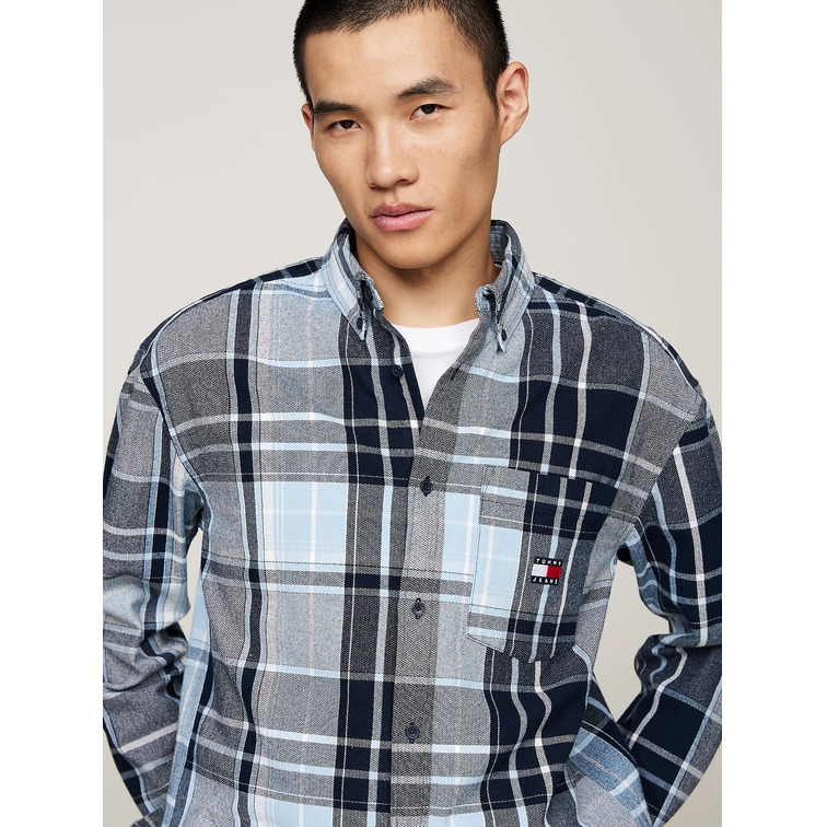 chemise homme  th tjm 2 ply brushed flannel