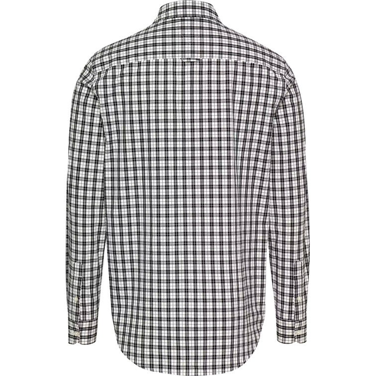 homme tjm reg poplin check ls shirt bds