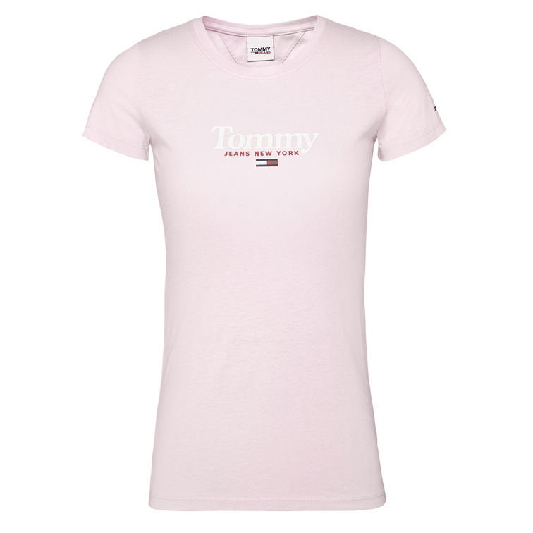 t-shirt femme  th tjw essential logo tee