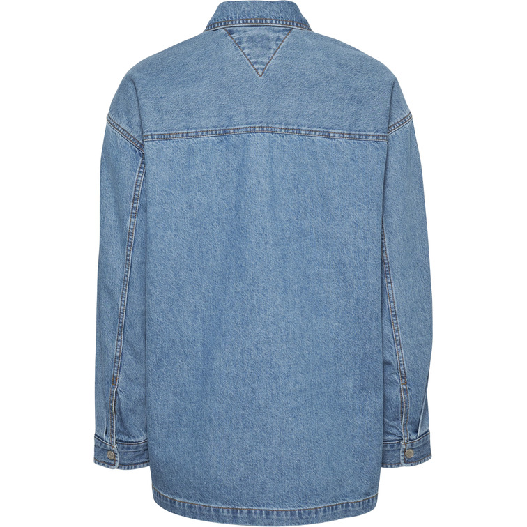 chemise femme  th tjw denim overshirt