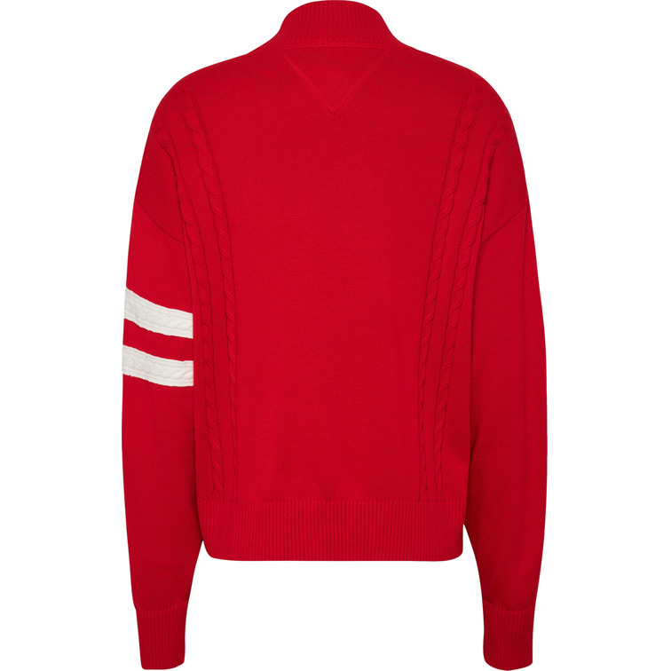 maillot femme  th tjw letterman flag sweater