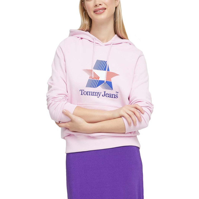 sweat-shirt femme  th tjw reg tj star hoodie