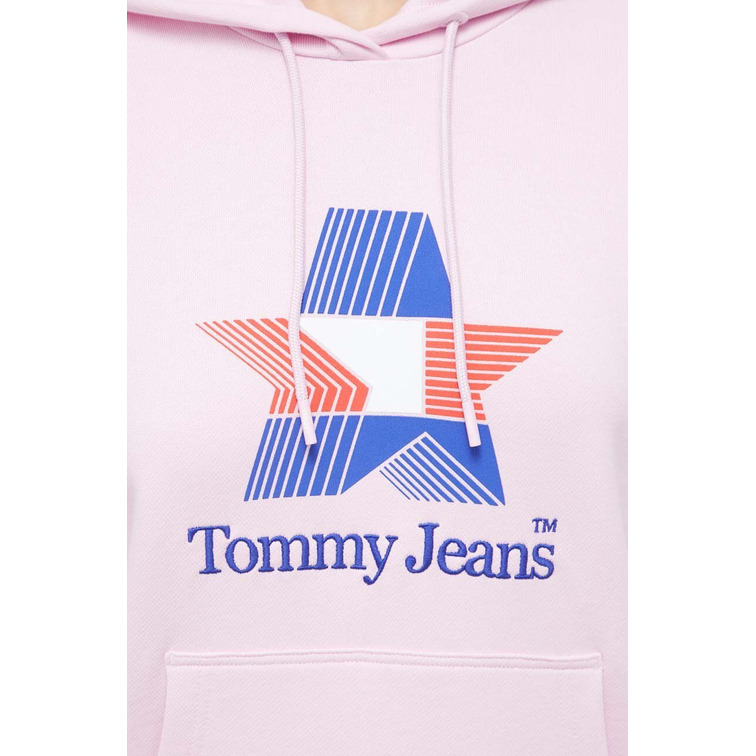 sweat-shirt femme  th tjw reg tj star hoodie