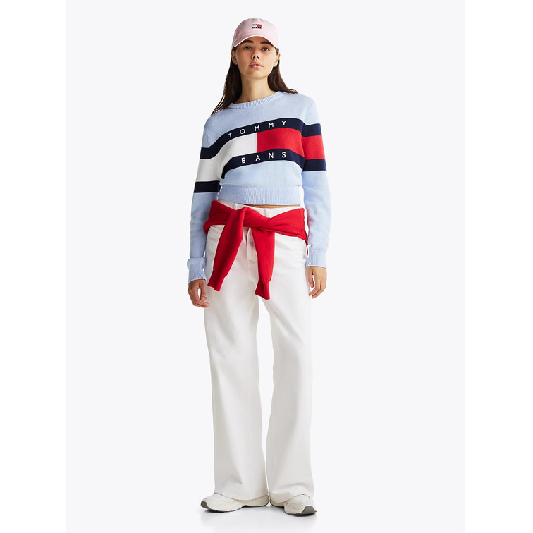 femme tjw center flag sweater ext c3q