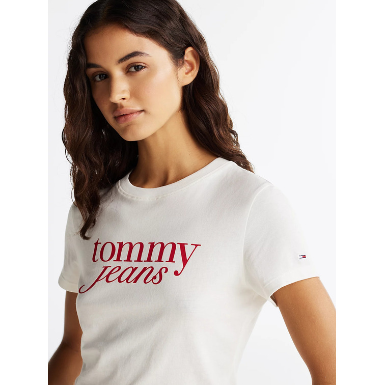 femme tjw slim essential logo tee ex ybl