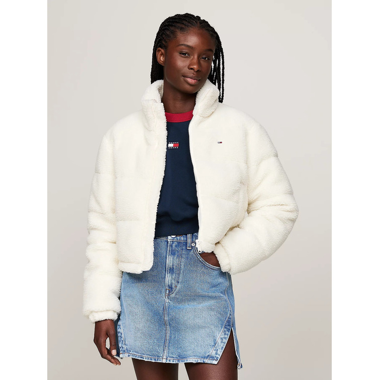 manteau femme  th tjw crp teddy essential puffer