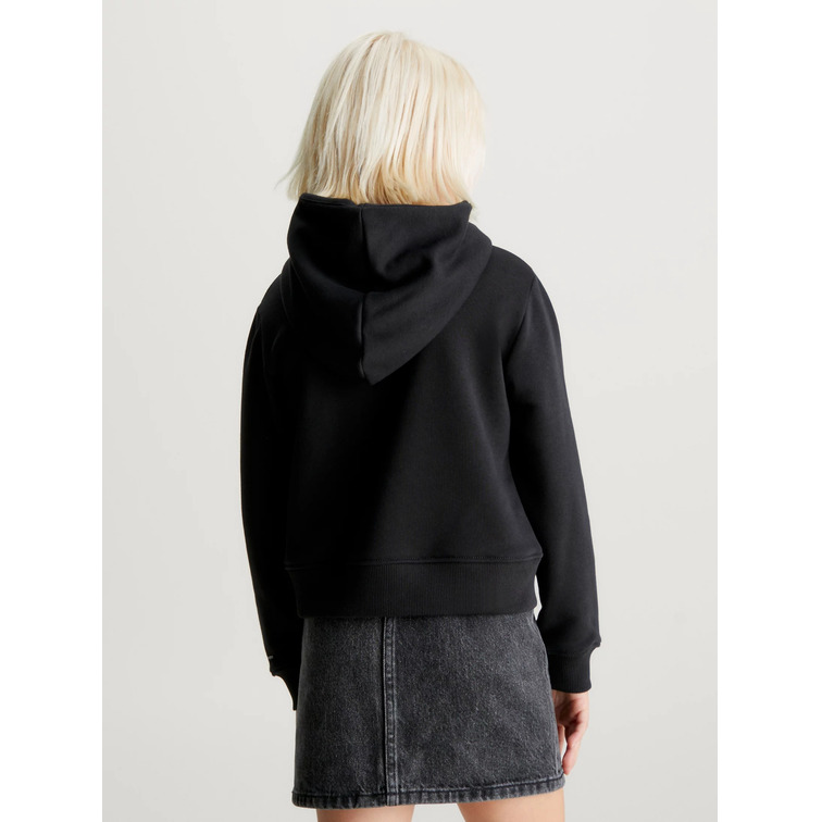 sweat-shirt fille  ck ck logo boxy hoodie