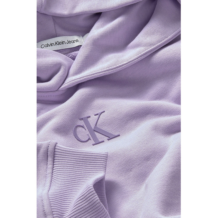 sweat-shirt fille  ck ck logo boxy hoodie