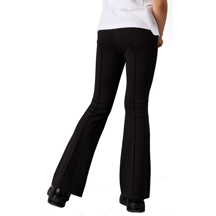 pantalon fille  ck punto tape flare pants