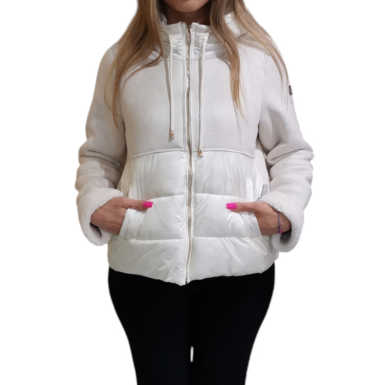 manteau femme  yeszee giubbino donna teddy, inserti