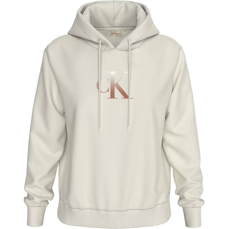 sweat-shirt femme  calvin klein gradient ck hoodie