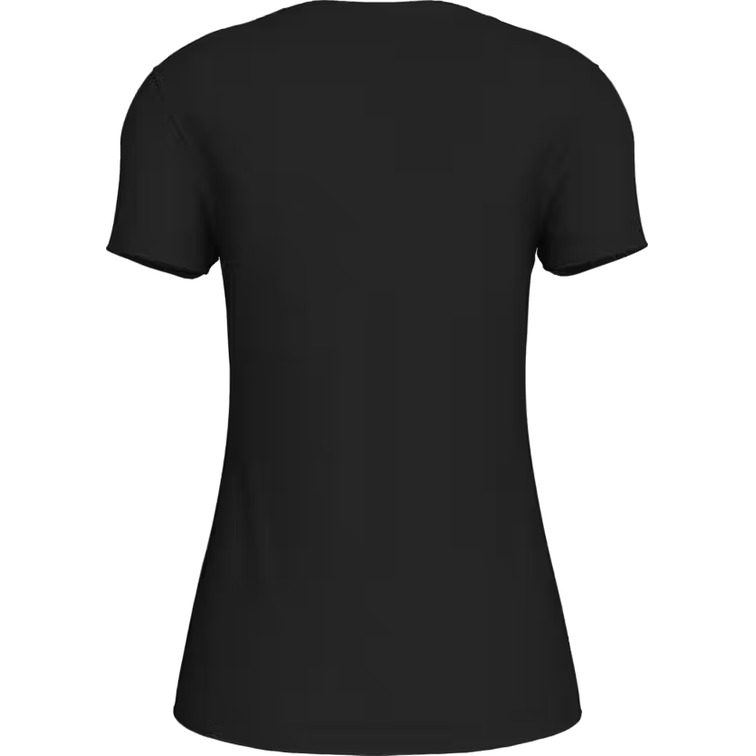 t-shirt femme  calvin klein gradient ck slim tee