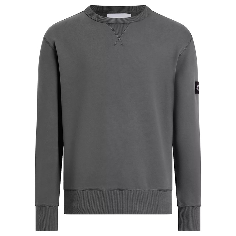 sweat-shirt homme  ck badge crew neck