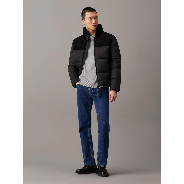 cazadora homme  ck sherpa puffer jacket