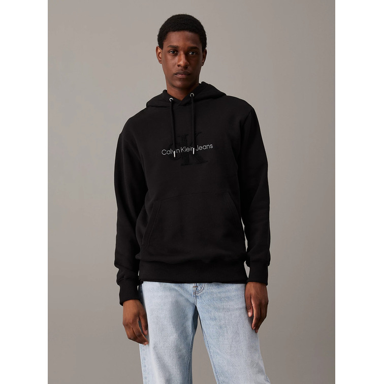 homme chenille singelogo hoodie beh