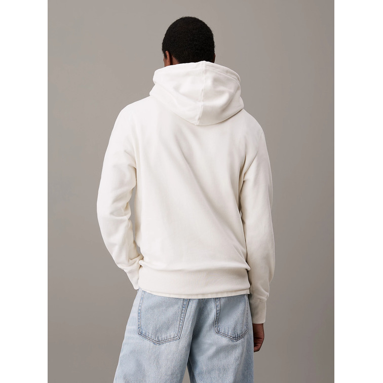 homme chenille singelogo hoodie ybi