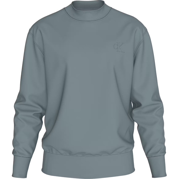 sweat-shirt homme  calvin klein interlock crew neck