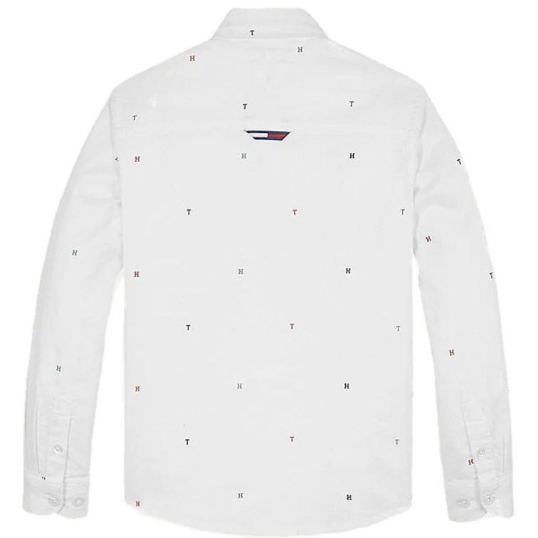 chemise garçon  th aop oxford shirt l/s