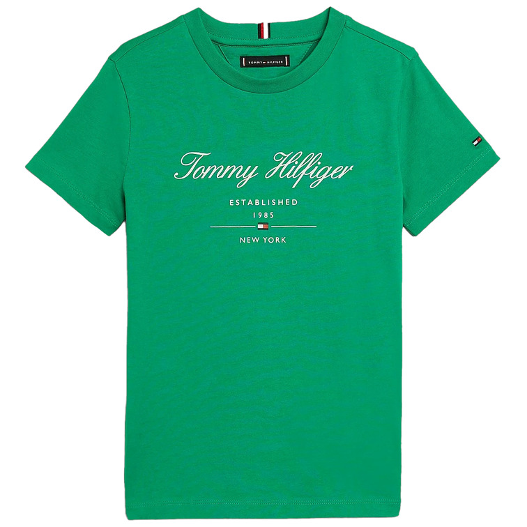 garçon tommy script tee s/s l4b