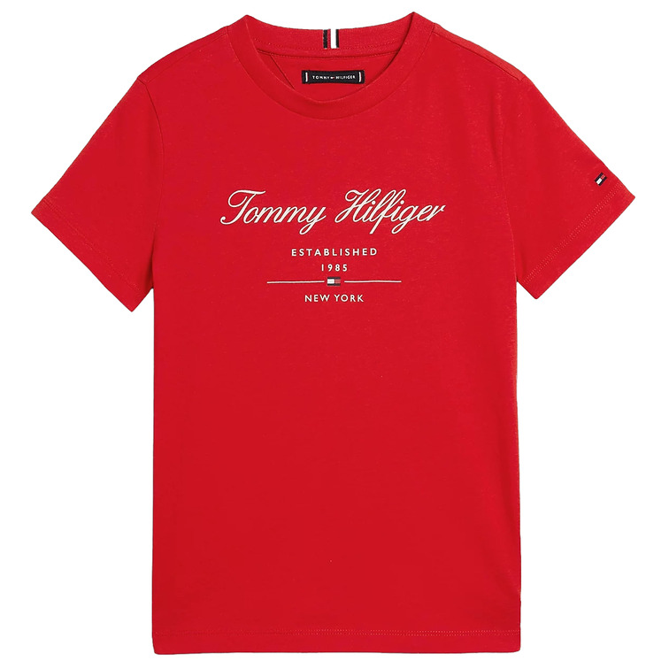 garçon tommy script tee s/s xnd