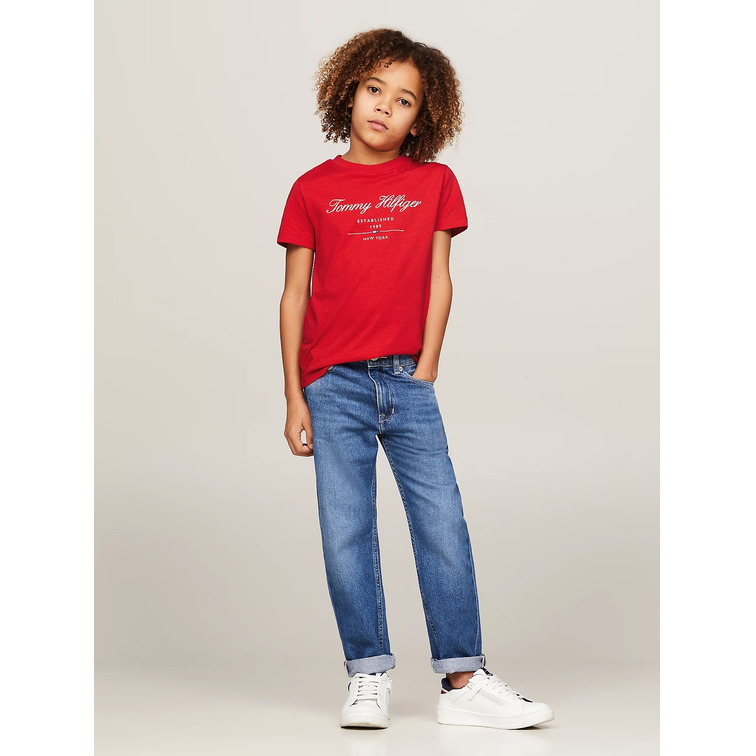 garçon tommy script tee s/s xnd