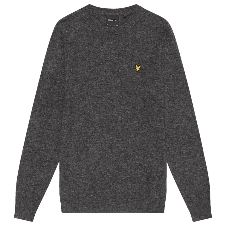 maillot homme  lyle & scott lambswool blend crew neck jump