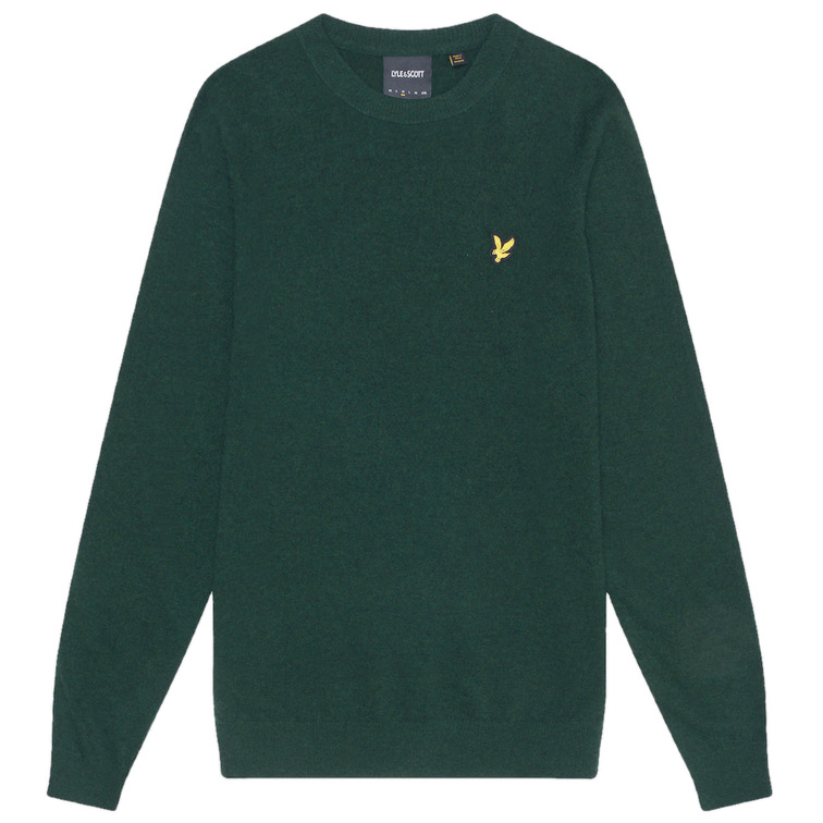 maillot homme  lyle & scott lambswool blend crew neck jump