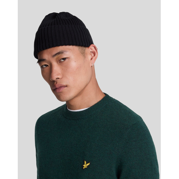 maillot homme  lyle & scott lambswool blend crew neck jump