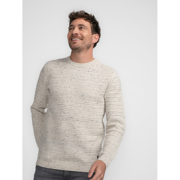 maillot homme  petrol men knitwear round neck basic