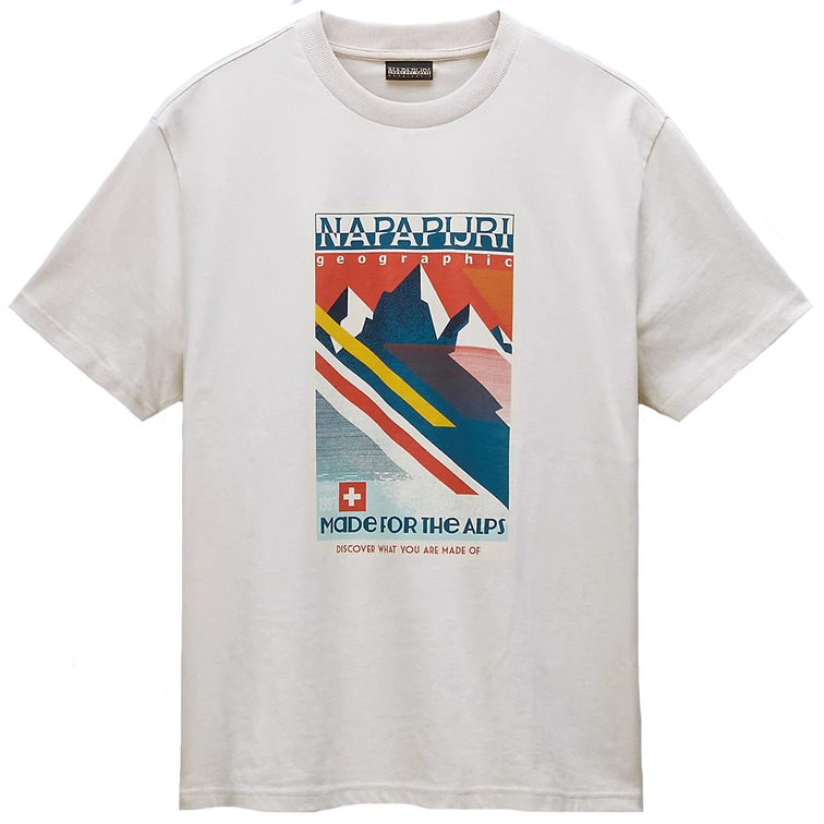 t-shirt homme  napapijri s-portalet ss