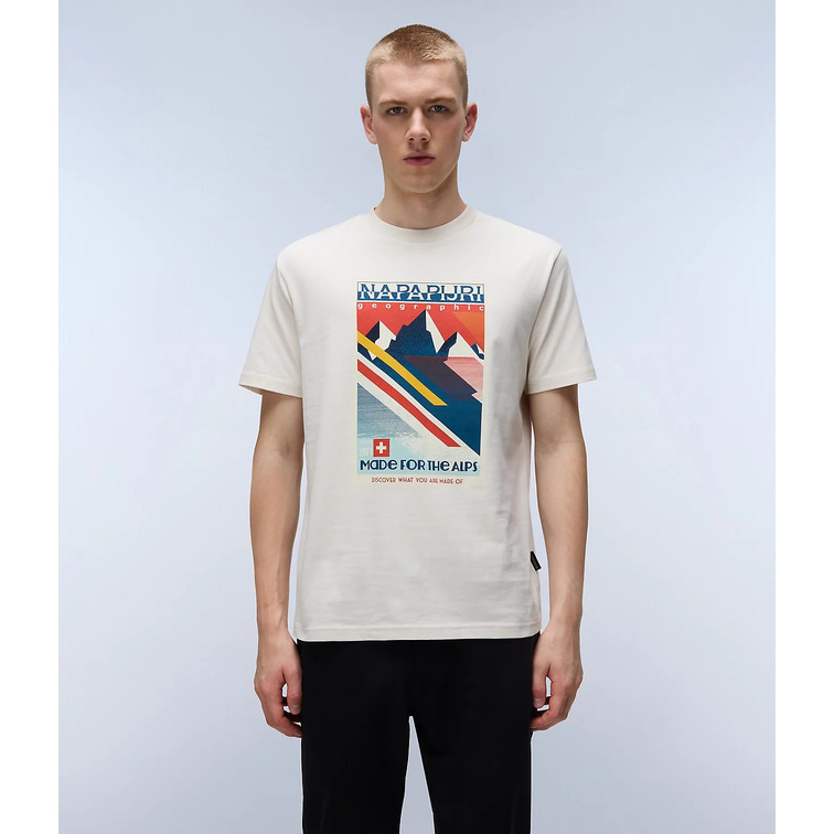 t-shirt homme  napapijri s-portalet ss