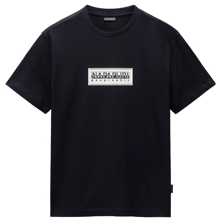 t-shirt homme  napapijri s-box logo ss