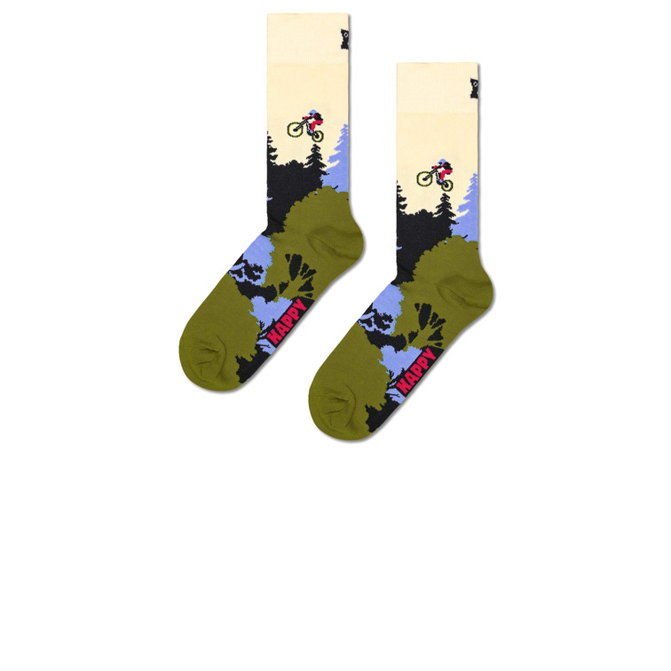  happy mountain bike sock