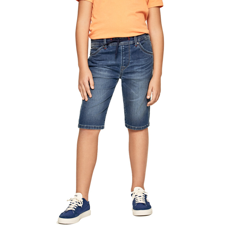 le short garçon  pepe jeans gene zip