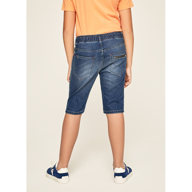 le short garçon  pepe jeans gene zip