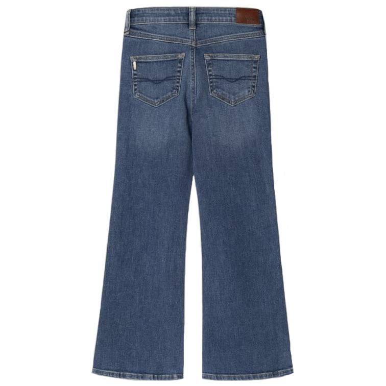 jeans fille  pepe jeans slim fit flare hw jr