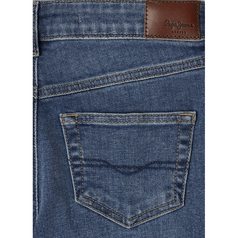 jeans fille  pepe jeans slim fit flare hw jr