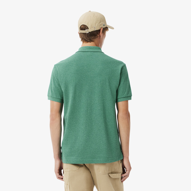 pôle homme  lacoste chemise col bord-cotes manches