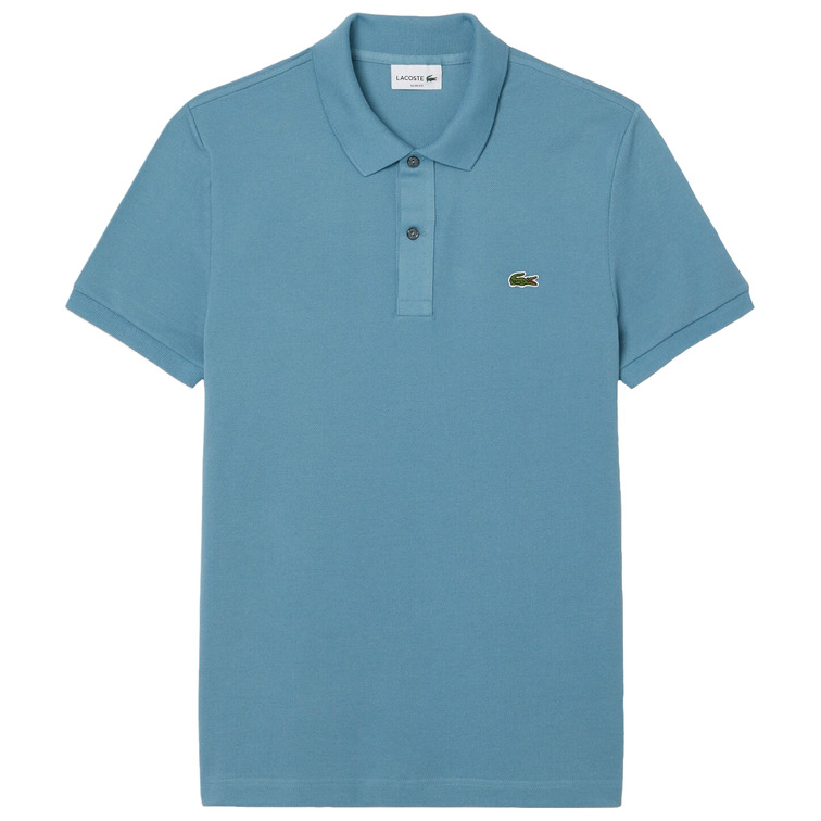 pôle homme  lacoste chemise col bord-cotes manches