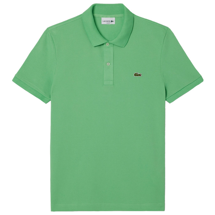 pôle homme  lacoste chemise col bord-cotes manches