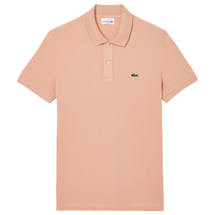 pôle homme  lacoste chemise col bord-cotes manches