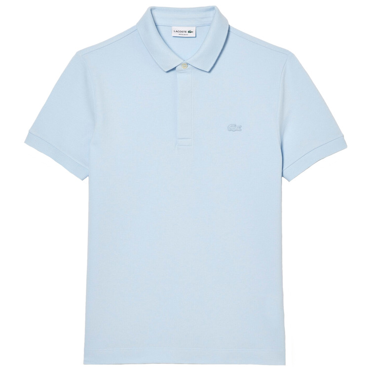 pôle homme  lacoste chemise col bord-cotes manches