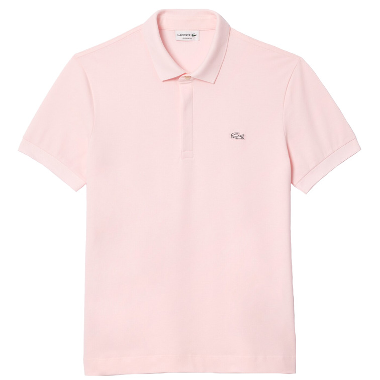 pôle homme  lacoste chemise col bord-cotes manches