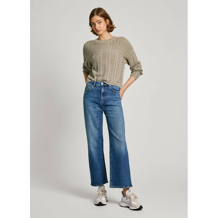 jeans femme  pepe jeans straight jeans uhw