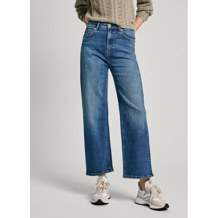 jeans femme  pepe jeans straight jeans uhw