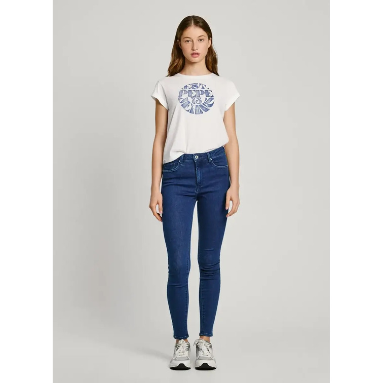 jeans femme  pepe jeans super skinny jeans hw