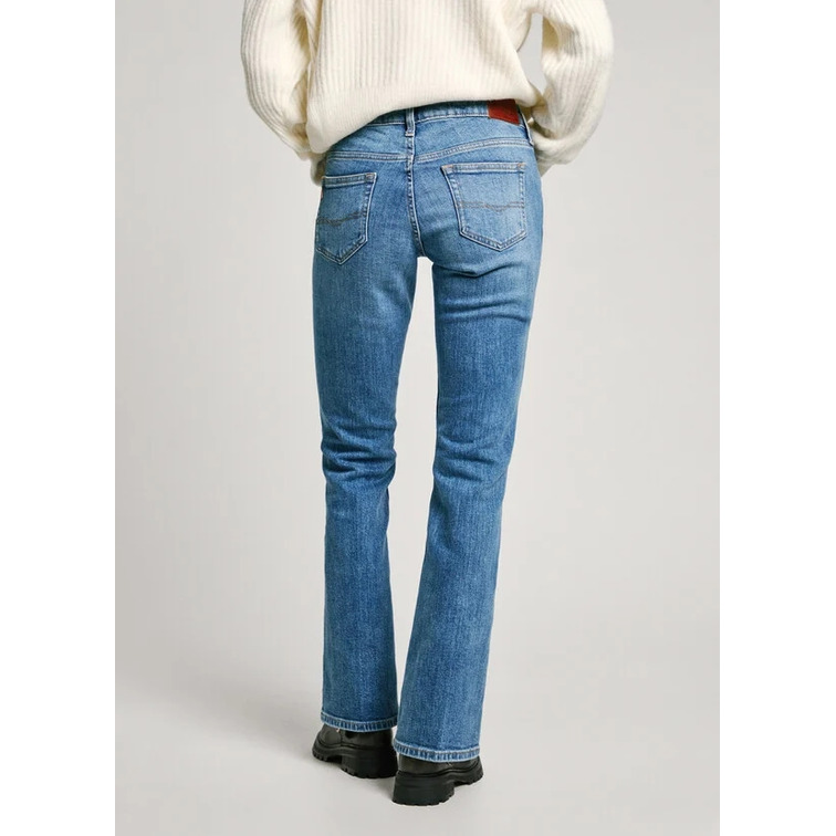 jeans femme  pepe jeans flare jeans lw embro