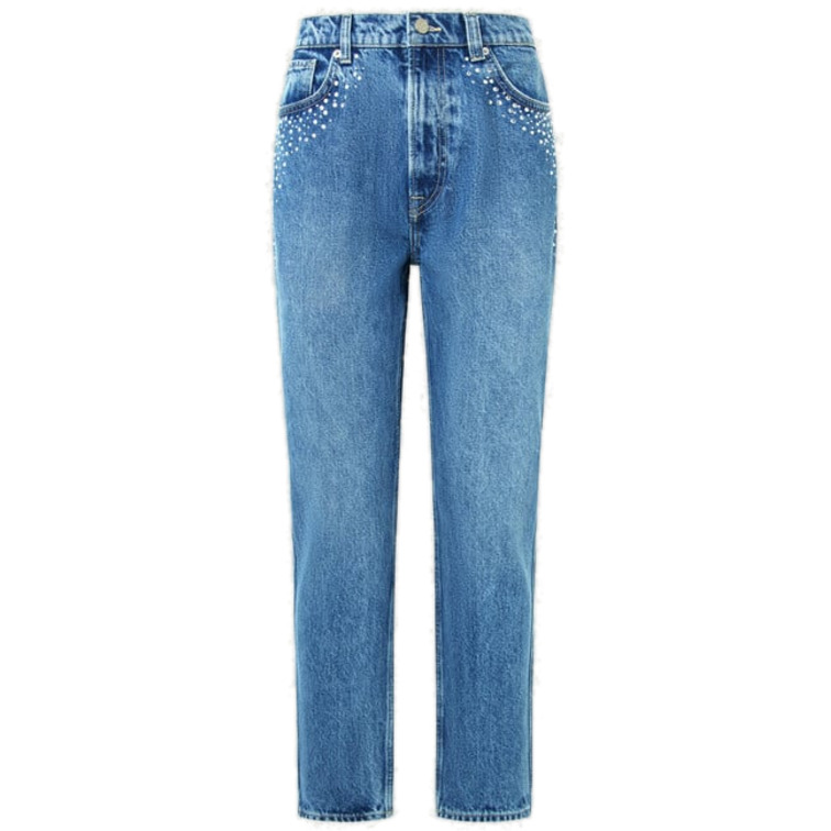 jeans femme  pepe jeans slim jeans uhw sparkle