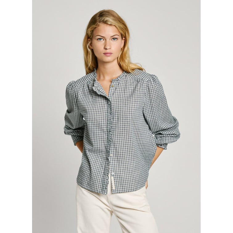 chemise femme  pepe jeans ora checks