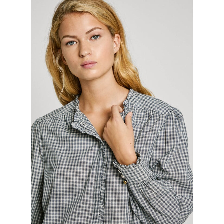 chemise femme  pepe jeans ora checks